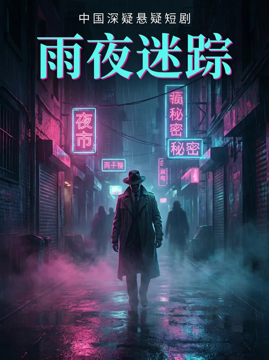 熟女俱樂部 悬疑追踪短剧 - 雨夜迷踪海报